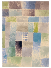 Klee First House of a Settlement - Art Print